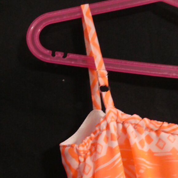 CHILDREN'S PLACE | small (5/6) | Fully Lined Orange Sleeveless Summer Dress - Picture 11 of 16